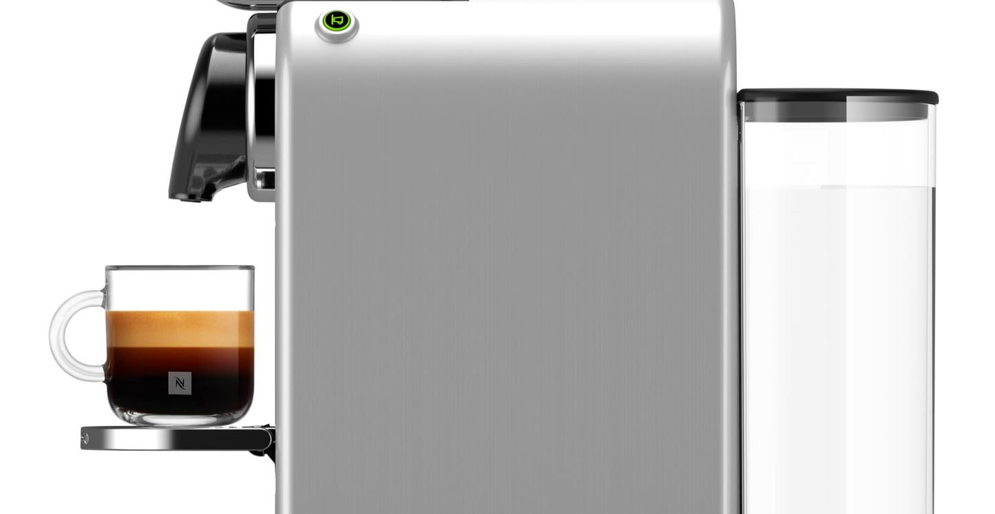 Nespresso Krups CitiZ Kaffeemaschine Silber, 1L Tank, 1260W