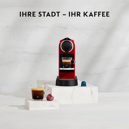 Nespresso Krups CitiZ Kaffeemaschine Silber, 1L Tank, 1260W